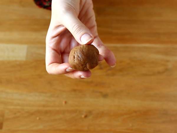 Biskuit speculoos hanya dengan 3 bahan - Persiapan langkah 2