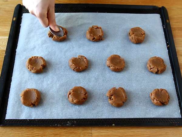 Biskuit speculoos hanya dengan 3 bahan - Persiapan langkah 3