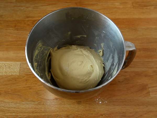 Roti hati ekstra lembut untuk Hari Valentine - Persiapan langkah 4