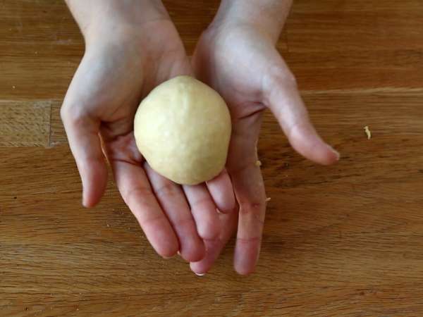 Roti hati ekstra lembut untuk Hari Valentine - Persiapan langkah 5