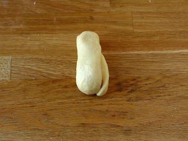 Roti hati ekstra lembut untuk Hari Valentine - Persiapan langkah 8