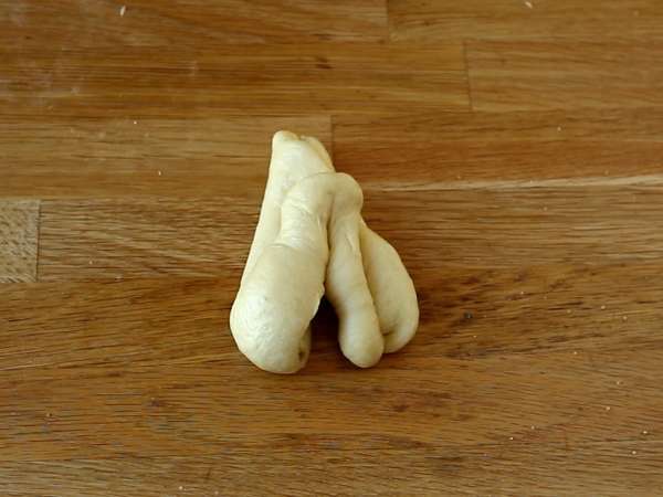 Roti hati ekstra lembut untuk Hari Valentine - Persiapan langkah 9