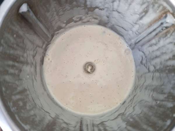 Saus Béchamel dengan Thermomix - Persiapan langkah 3