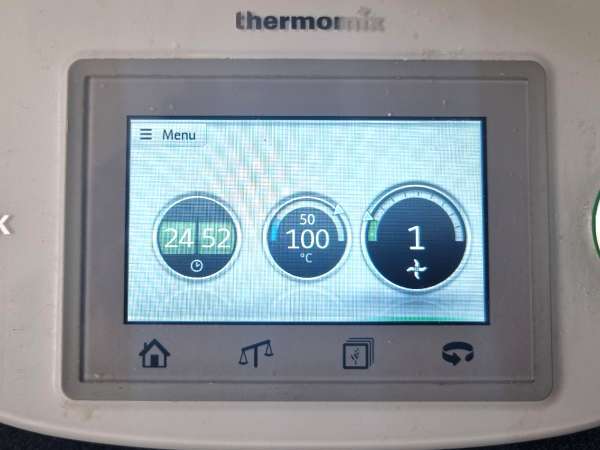 Sup sayuran dengan Thermomix - Persiapan langkah 4