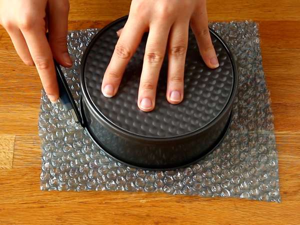 Kue keju lemon dan madu tanpa panggang (tutorial menghias kue) - Persiapan langkah 1