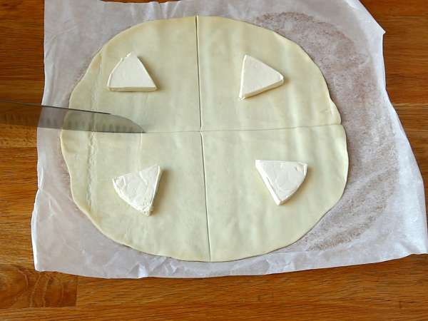 Naan keju ekspres - Persiapan langkah 1