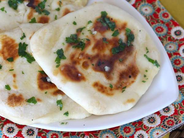 Naan keju ekspres - Persiapan langkah 5