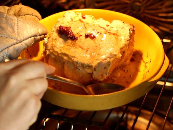 Bagaimana Anda memasak daging babi panggang di dalam oven? - Persiapan langkah 3