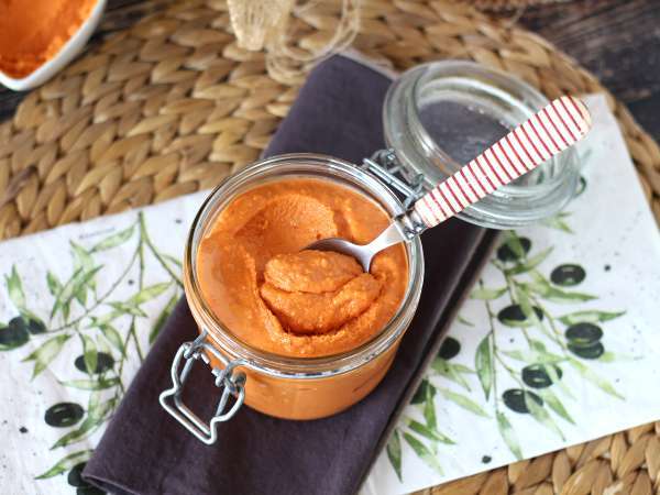 Pesto ala Calabria dengan keju burrata yang lembut - Persiapan langkah 6