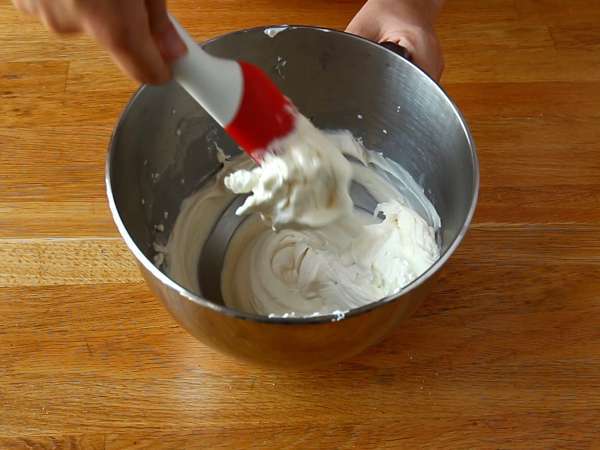 Kue keju ala Snickers yang sangat lezat - Persiapan langkah 6