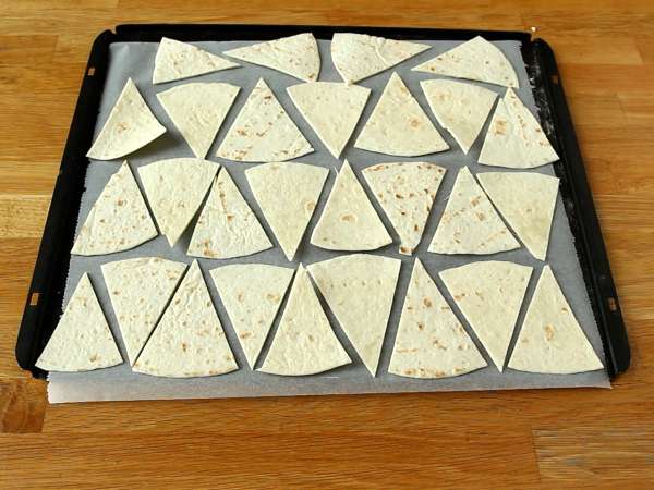 Bagaimana cara membuat Doritos buatan sendiri? - Persiapan langkah 1