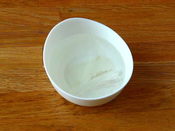 Panna cotta dengan coulis berry - Persiapan langkah 1