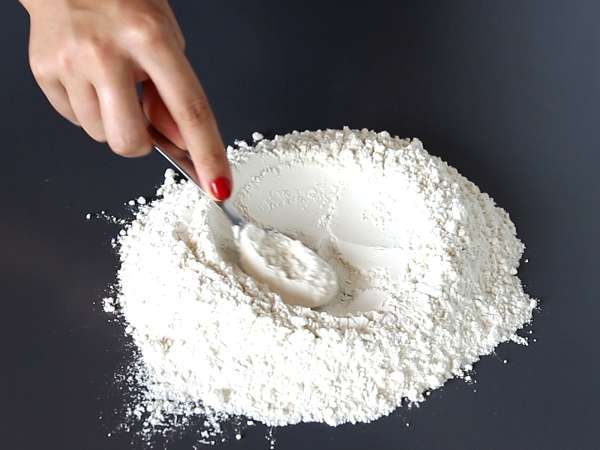 Cara menyiapkan pasta telur untuk lasagna - Persiapan langkah 1