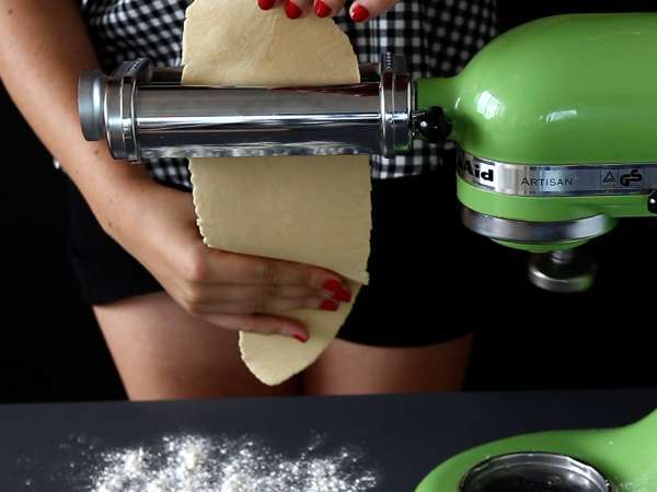 Cara menyiapkan pasta telur untuk lasagna - Persiapan langkah 5