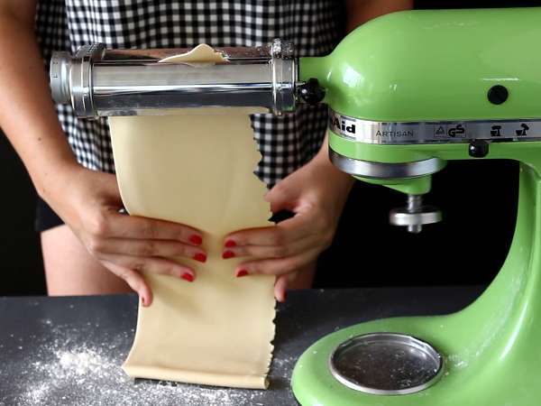 Cara menyiapkan garganelli telur - Persiapan langkah 5