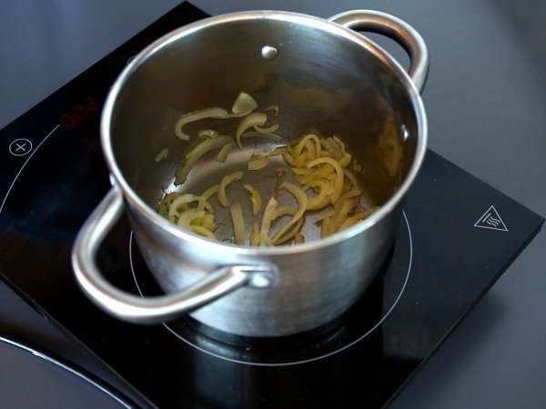 Sup tomat - Persiapan langkah 3