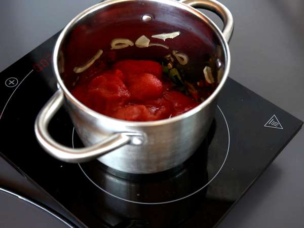 Sup tomat - Persiapan langkah 4