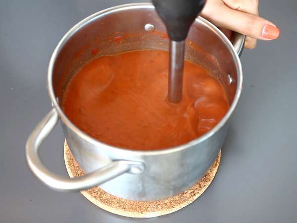 Sup tomat - Persiapan langkah 6