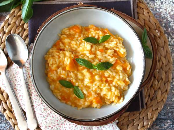 Risotto labu, hidangan pertama yang lembut dan sempurna untuk musim gugur - Persiapan langkah 7