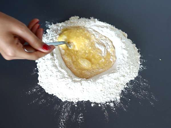 Pappardelle telur buatan sendiri: resepnya dijelaskan langkah demi langkah - Persiapan langkah 2
