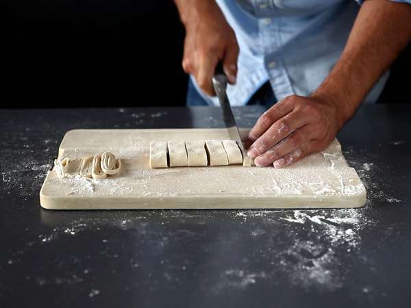 Pappardelle telur buatan sendiri: resepnya dijelaskan langkah demi langkah - Persiapan langkah 6