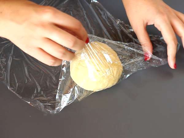 Caramelle, ravioli berbentuk permen dengan isian labu dan ricotta - Persiapan langkah 3