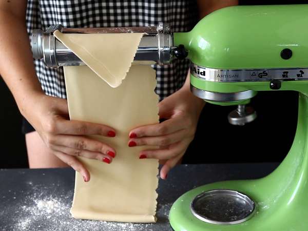 Tagliatelle buatan sendiri, prosedurnya dijelaskan langkah demi langkah - Persiapan langkah 5