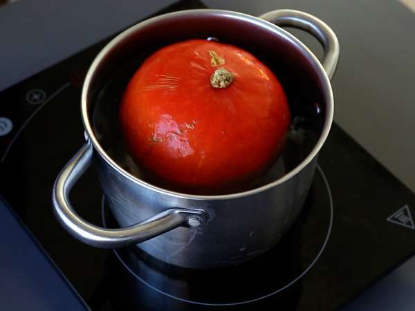 Fondue Reblochon Musim Gugur dalam labu! - Persiapan langkah 1