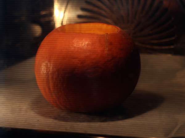 Fondue Reblochon Musim Gugur dalam labu! - Persiapan langkah 5