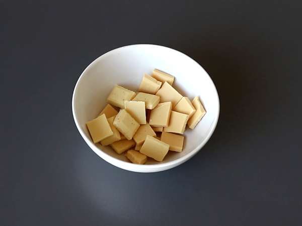 Cokelat Raffaello buatan sendiri - Persiapan langkah 1