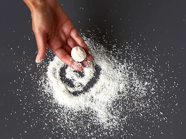 Cokelat Raffaello buatan sendiri - Persiapan langkah 5