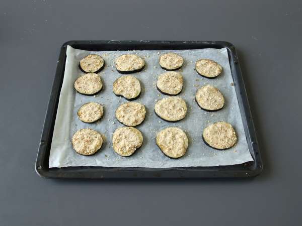 Terong panggang cepat, lauk yang lezat dan ringan - Persiapan langkah 5