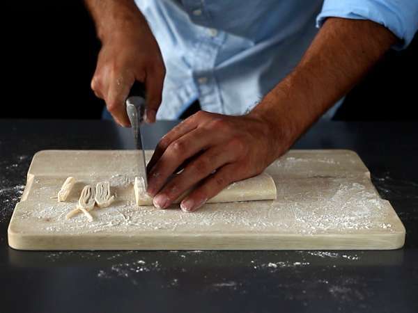 Tagliolini, prosedur langkah demi langkah untuk menyiapkannya di rumah - Persiapan langkah 5