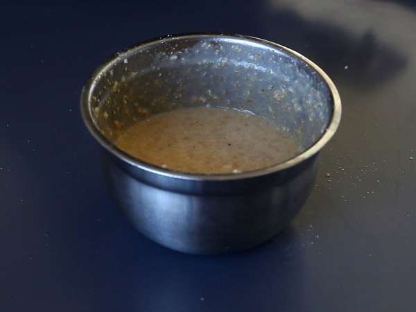 Pergantian krim apel dan kemiri untuk Epiphany - Persiapan langkah 1