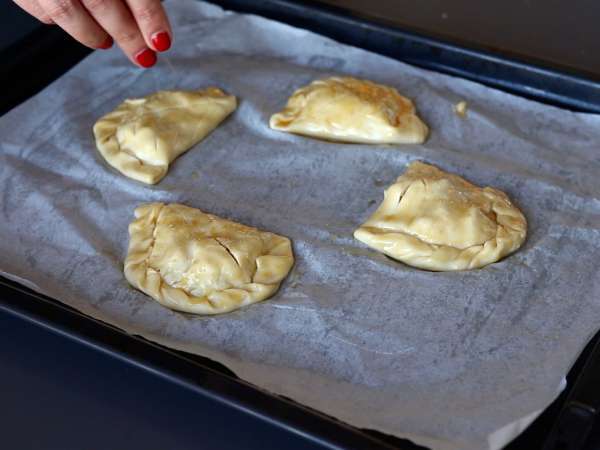 Pergantian krim apel dan kemiri untuk Epiphany - Persiapan langkah 7