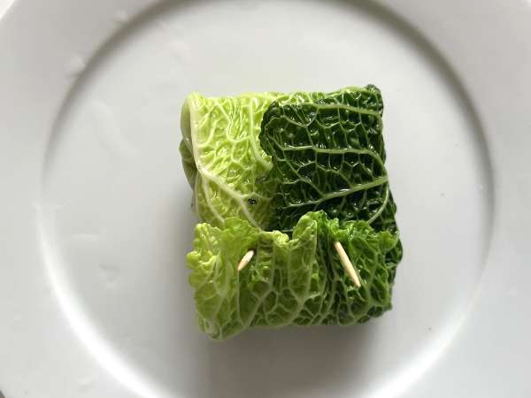 Kubis isi di dalam oven (Agar semua orang menyukai sayuran ini!) - Persiapan langkah 6