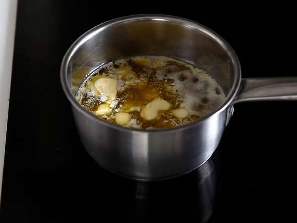 Churros panggang berbentuk mangkuk dengan topping yang melimpah - Persiapan langkah 1