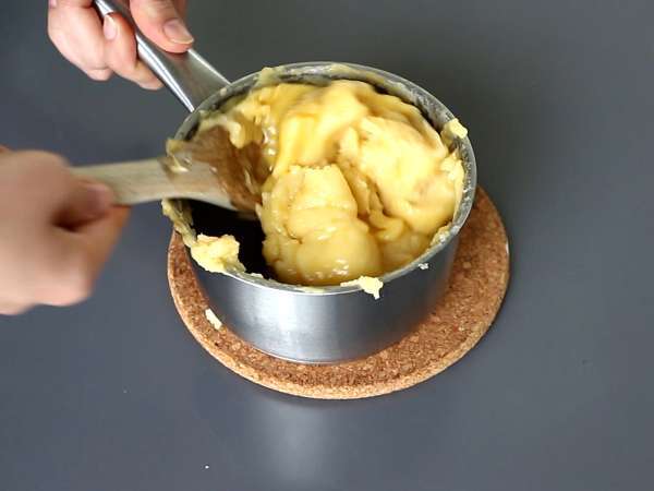 Churros panggang berbentuk mangkuk dengan topping yang melimpah - Persiapan langkah 3