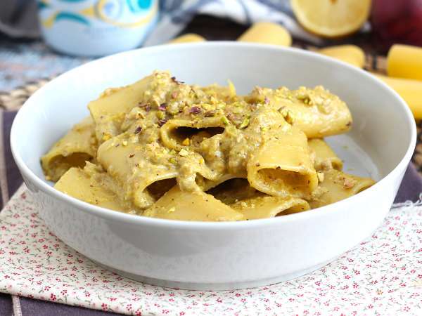 Pasta dengan tuna, pistachio, dan lemon - Persiapan langkah 6