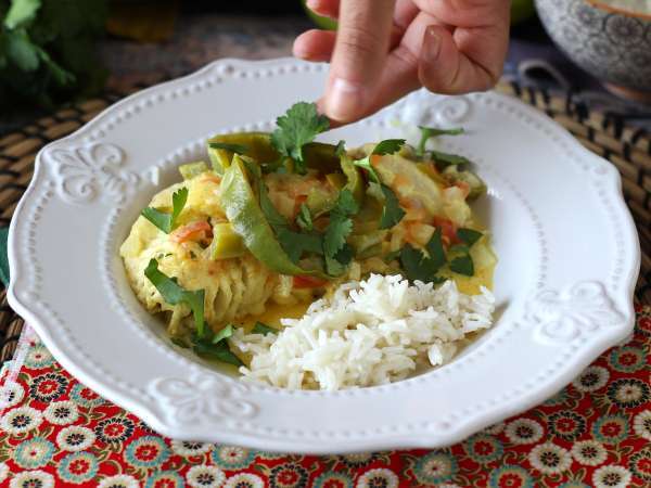 Ikan air tawar rebus dengan santan - hidangan ikan yang akan Anda sukai - Persiapan langkah 7