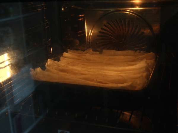 Kue crinkle, kue super renyah yang mudah dibuat - Laz Borek turc facile - Persiapan langkah 3