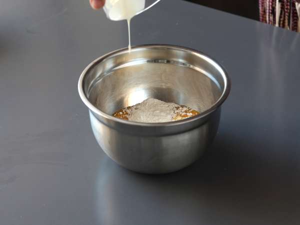 Kue keju bergaya baklava dengan pistachio, renyah dan meleleh - Persiapan langkah 5