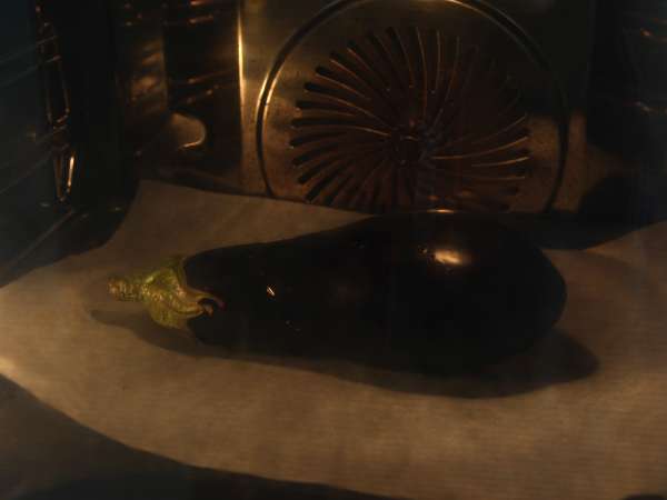 Baba ganoush, selai terong Lebanon yang lezat - Persiapan langkah 2