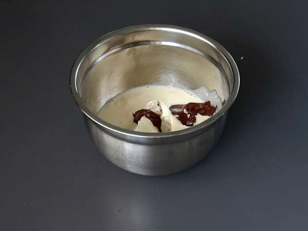 Verrines Kinder Bueno yang tidak dipanggang dan super lezat - Persiapan langkah 3