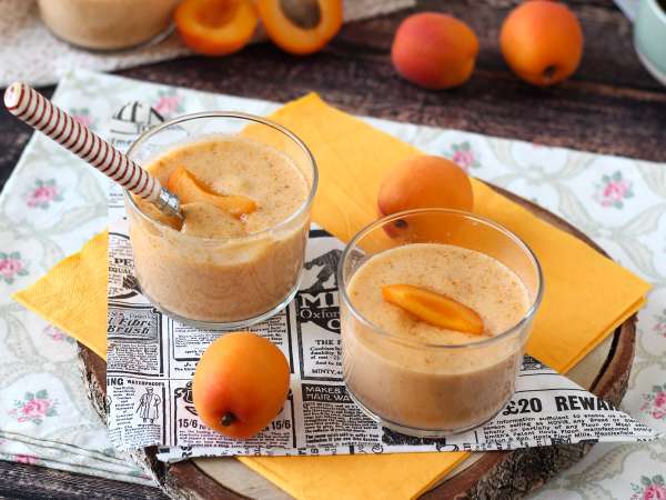 Mousse aprikot yang sangat mudah dibuat, tanpa perlu memasak dan hanya dengan beberapa bahan saja! - Persiapan langkah 6