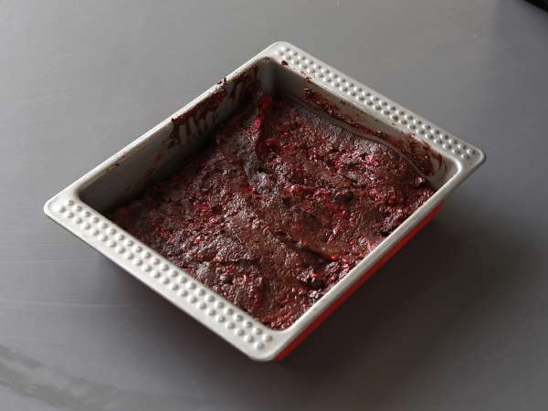 Brownies raspberry cokelat, benar-benar memanjakan lidah! - Persiapan langkah 4