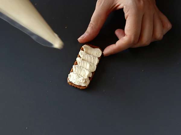 Roti lapis es dengan spekulan - Persiapan langkah 3