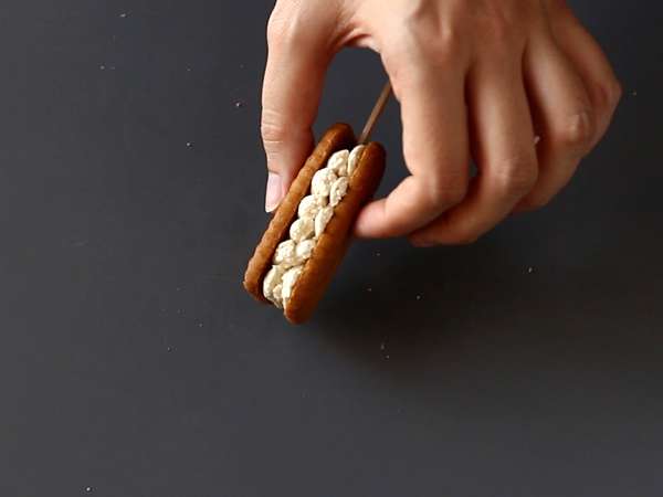 Roti lapis es dengan spekulan - Persiapan langkah 5