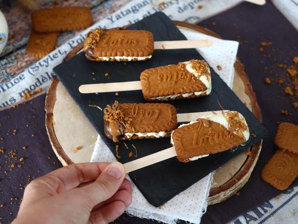 Roti lapis es dengan spekulan - Persiapan langkah 10