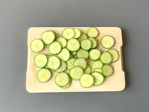 Mentimun asam manis: lauk yang cepat dan lezat untuk musim panas! - Persiapan langkah 1